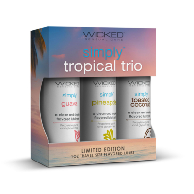 Flavoured Water Based Lubricants - Set of 3 x 30 ml Bottles