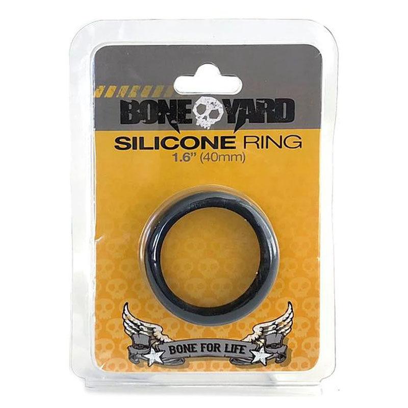 Black 40 mm Cock Ring