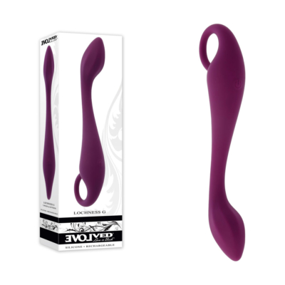 Purple 19 cm USB Rechargeable Vibrator