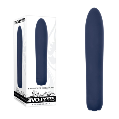Blue 16.5 cm USB Rechargeable Vibrator