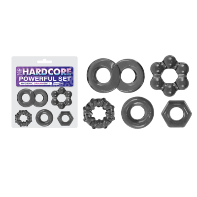 Smoke Cock Rings - Set of 5
