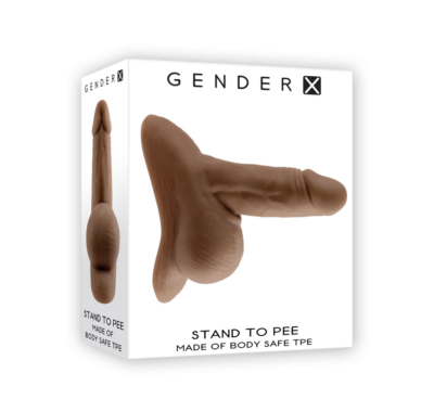 Brown Realistic Stand-To-Pee Funnel