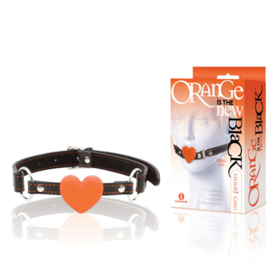 Black/Orange Mouth Restraint