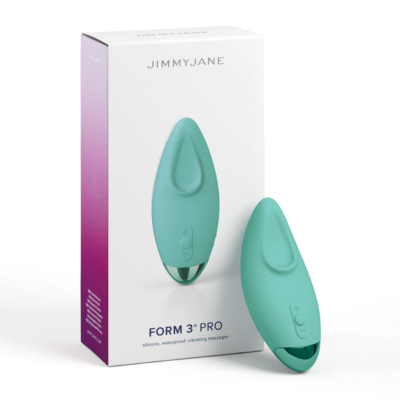 Teal 10.2 cm USB Rechargeable Handheld Stimulator