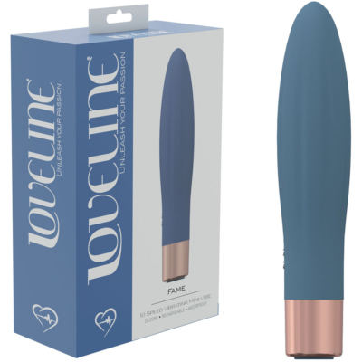 Blue 14.4 cm USB Rechargeable Vibrator