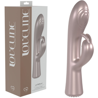 Pearlescent Pink 19.2 cm USB Rechargeable Rabbit Vibrator