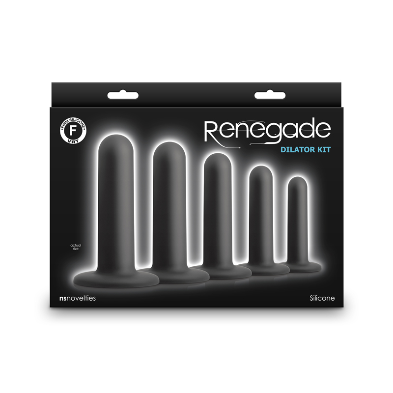 Black Anal Dilator Kit - Set of 5