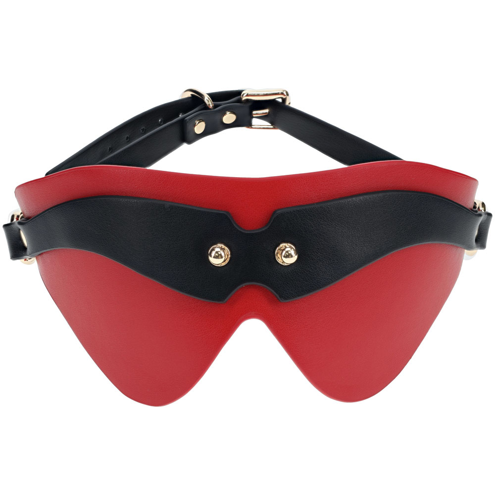 Black/Red Eyemask