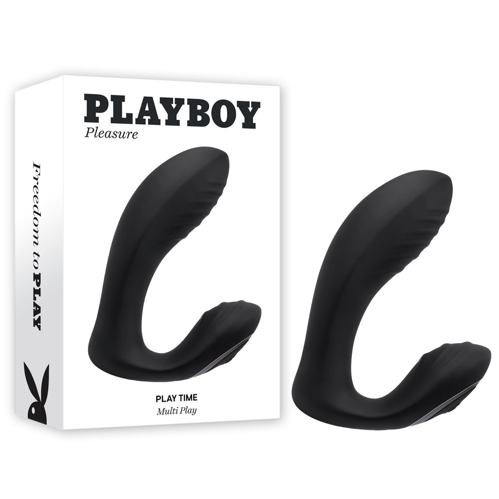 Black 12.7 cm USB Rechargeable Vibrator