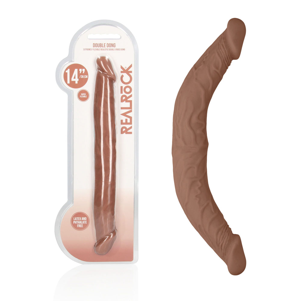 Tan 36 cm Double Dong
