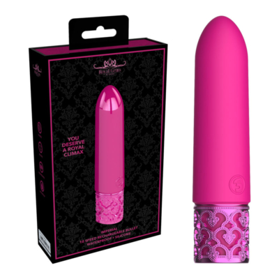 Pink 10 cm USB Rechargeable Bullet