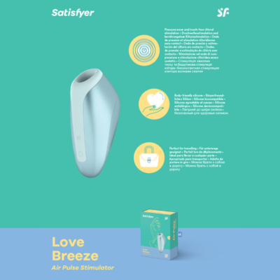 Touch-Free USB-Rechargeable Clitoral Stimulator with Vibration