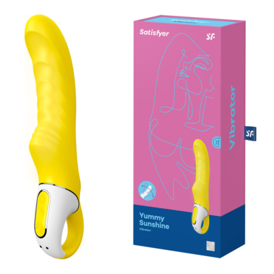 Yellow USB Rechargeable Vibrator
