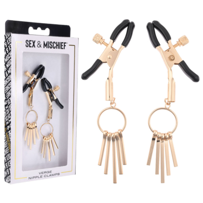 Gold Nipple Clamps - Set of 2