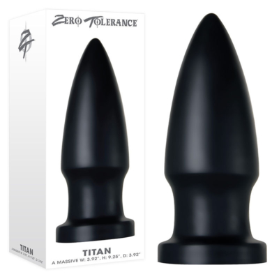 Black Giant Butt Plug