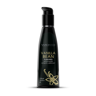 Vanilla Bean Flavoured Water Based Lubricant - 120 ml (4 oz) Bottle