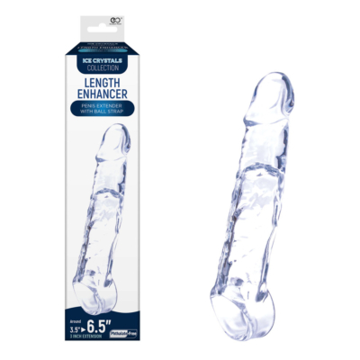 Clear 3 Inch Penis Extension Sleeve