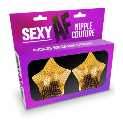 Gold Sequin Reusable Nipple Pasties