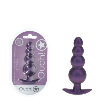 Metallic Purple 11.7 cm Butt Plug