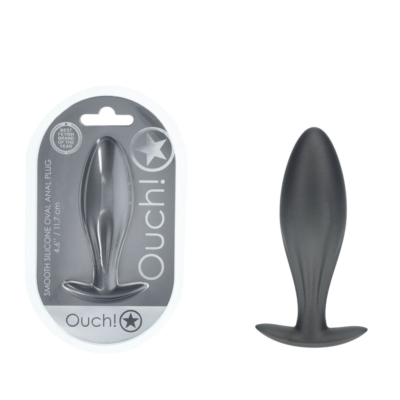 Gun Metal Grey 11.7 cm Butt Plug