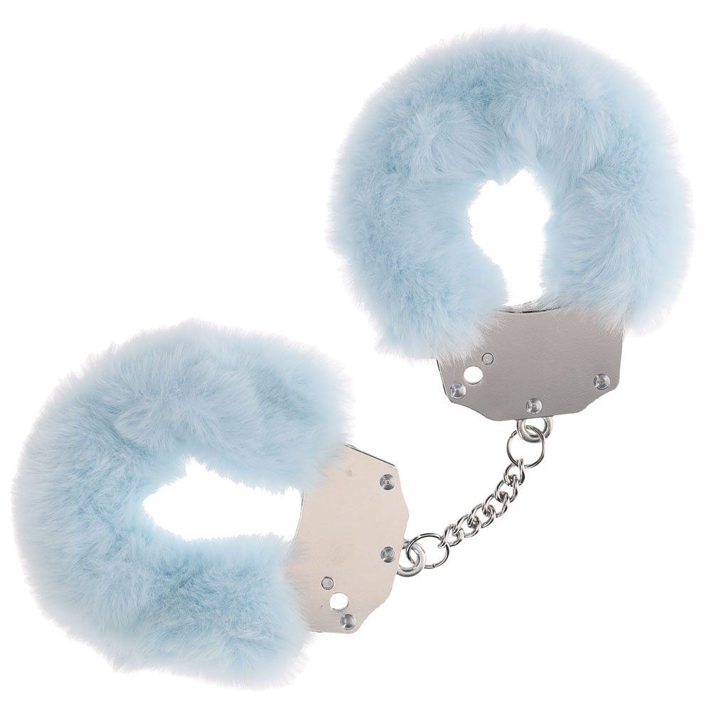 Powder Blue Fluffy Restraints